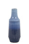Ceramic Vase Ombre Blue With Texture.CLEARANCE