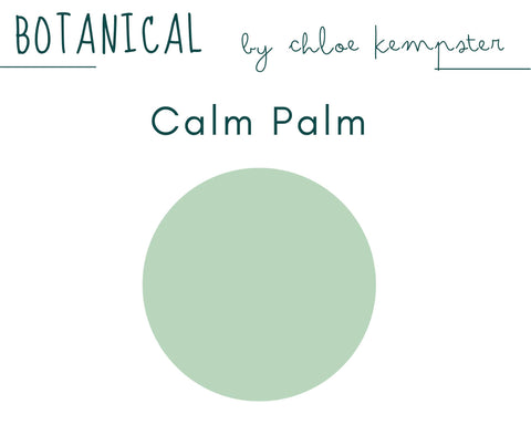 Calm Palm Day Dream Apothecary Paint - Botanicals  CLEARANCE 50% OFF