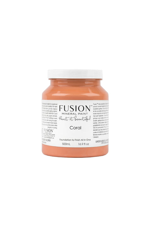 Fusion Mineral Paint For Furniture - 500ml - Shabby Nook coral