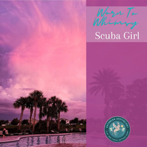 Scuba Girl - Coastal by Worn To Whimsy Day Dream Apothecary Paint  CLEARANCE 50% OFF