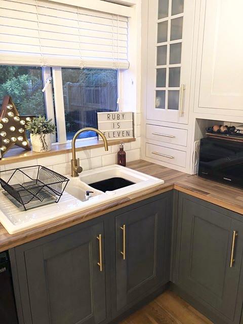 A Trendy kitchen Update Using Fusion Mineral Paint