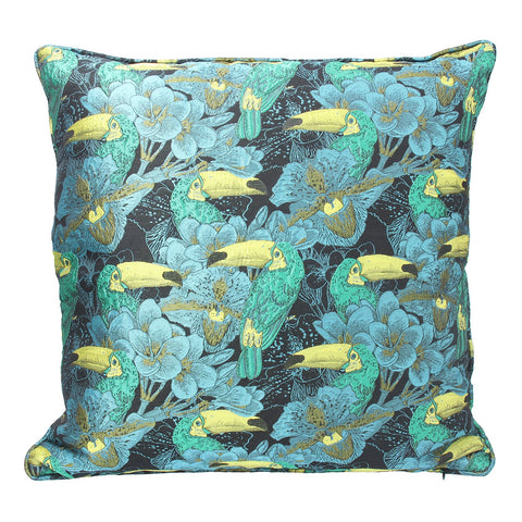 Toucan Bird Cushion 45cm - | Gisela Graham CLEARANCE