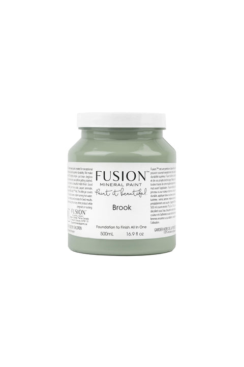 Fusion Mineral Paint For Furniture - 500ml - Shabby Nook brook