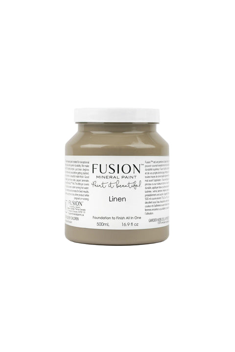 Fusion Mineral Paint For Furniture - 500ml - Shabby Nook linen