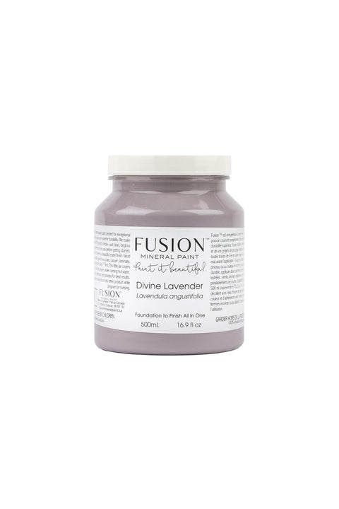 Fusion Mineral Paint For Furniture - 500ml - Shabby Nook divine lavender
