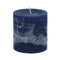 Pillar Candle 10cm - Navy | Gisela Graham